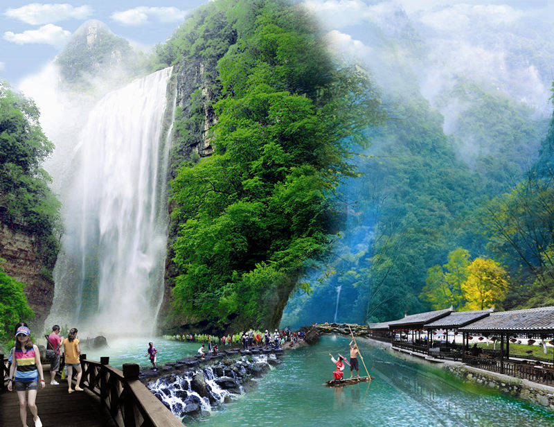 宜昌三峽大瀑布旅游集散中心 宜昌三峽大瀑布旅游集散中心