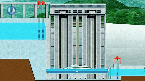 三峽大壩升船機旅游