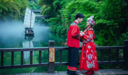 宜昌船進三峽人家旅游