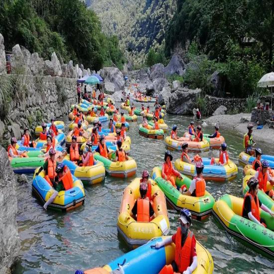 宜昌到興山朝天吼漂流一日游線路（宜昌漂流直通車）