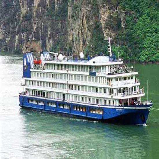 (維多利亞5號游船)宜昌到重慶三峽游船5天旅游線路_重慶三峽游船